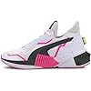 PUMA Women's Provoke XT Cross Trainer, White Black-Luminous Pink, 7