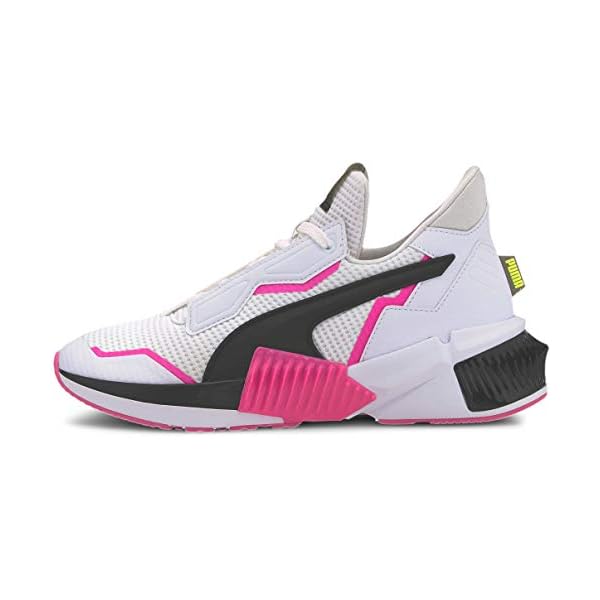 PUMA Women's Provoke XT Cross Trainer, White Black-Luminous Pink, 7