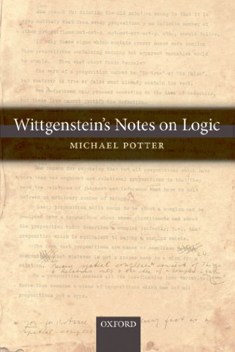 Wittgenstein's Notes on Logic (English Edition)