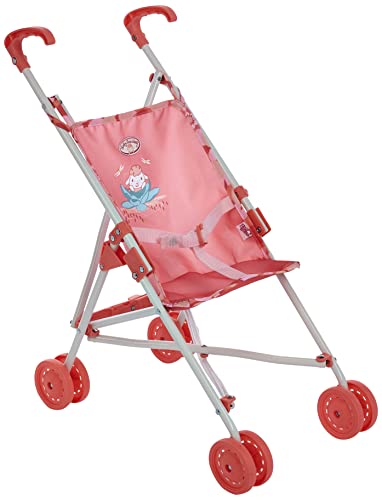 Zapf Creation 703915 Baby Annabell Active Stroller wózek dla lalek, lekki, zwrotny i składany, wysokość uchwytu 53 cm, odpowiedni dla lalek w prawie wszystkich rozmiarach