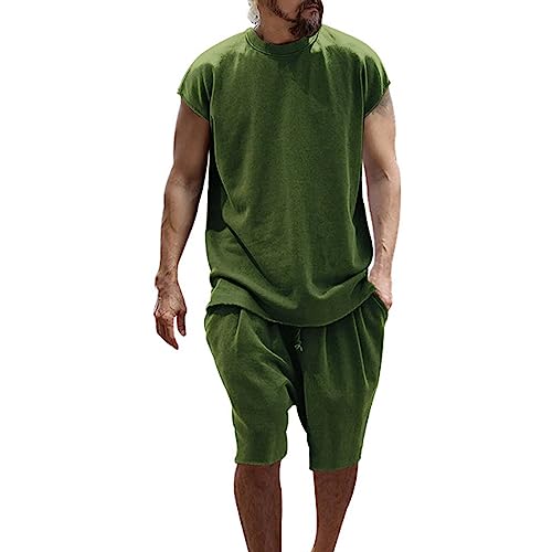 Ensemble d'été respirant t-shirt short pour vos vacances à la plage