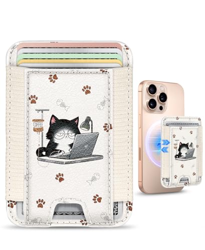 Tarjetero magnético Shorogyt para iPhone evita perder tus tarjetas con este diseño elástico