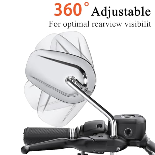 Rétroviseurs de guidon pour Harley Davidson CVO et Softail 1982-2024 - 3