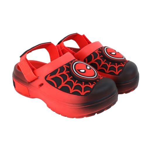 Image of Marvel Spiderman Clogs for Kids, Waterproof Slip On Toddler Clogs