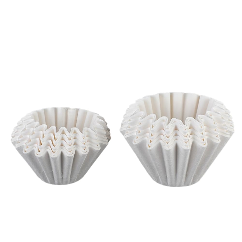 CTRLZS Coffee Filter Paper Drip Coffee Filter Paper Cake Bowl Filter Cup Coffee Filter Paper White