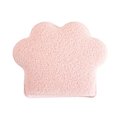 Esponja de expoliator cara, esponja desmaquillante | Cat Paw Makeup Remover Wipes secador | Láminas de eliminación cosmética tipo para accesorios de baño