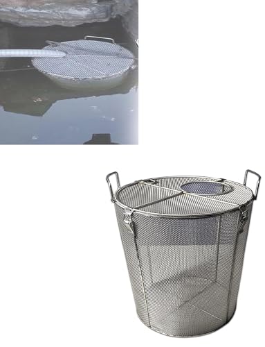 Universal-Wasserpumpenabdeckung, 304 Edelstahl, Filterkorb für Tauchpumpen (6 mm x 40,1 cm), verhindert Verstopfen, langlebiger Schutz, einfache Installation