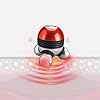 XIAOBAN Mini masseur portable – Vibrations de massage puissantes pour soulager les muscles et la relaxation, masseur corporel vibrant portable avec lumière LED pour soulager la douleur de la main, de #3