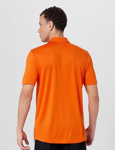 Image of adidas Men's Polyester Geometric Regular Fit Polo Shirt