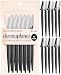 Kitsch Dermaplane Razor for Women Face 12pcs - Black