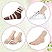 Practice Foot Model Soft Realistic Silicone Flexible Bendable Model Manicure Tool Fake Nail Foot for Nail Tips Art Training for Home Salon DIY (Left)