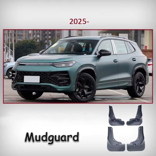 Guardabarros coche VW Tayron L 2025 protegen de salpicaduras traseras 2