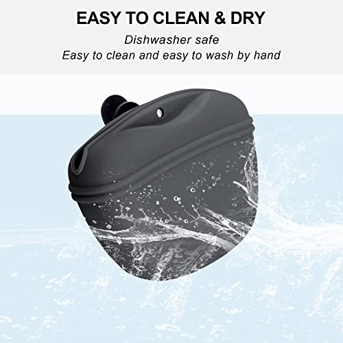 image for Left&Right Dog Clicker Training Kit,Silicone Dog Training Treat Pouch 