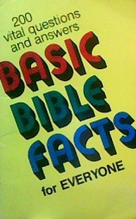 Unknown Binding Basic Bible facts for everyone Book