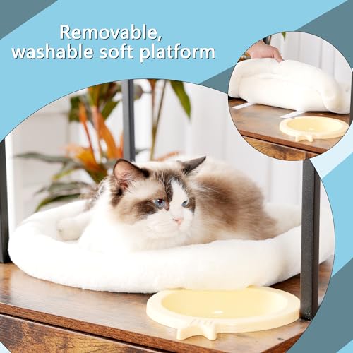 Hey-brother Caixa de areia com 2 prateleiras de armazenamento e 2 gavetas, móveis grandes de caixa d