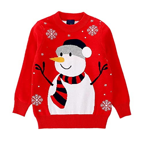 Image of Remimi Kids Christmas Sweater for Toddler Girls Boys Holiday Pullover Top