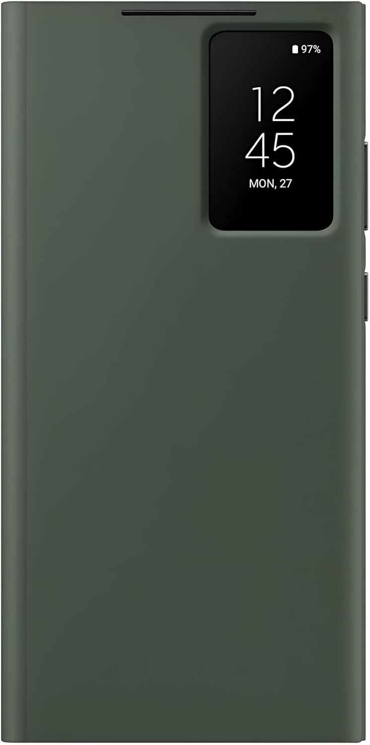 Flex Armor Ultra-Hybrid for Samsung Galaxy S23 Ultra Smart-View Wallet Flip Case - Protective Leather Cover with Smart Screen Display, Tap Control, Slim Design, and Built-in Card Holder (Green) (B0DHMWHHDN) Amazon Price History, Amazon Price Tracker