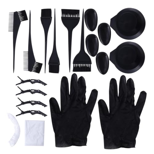 TOVINANNA 31-piece Hair Dye Kit Hair Coloring Tool Set for Diy Tinting Mixing Supplies Home/salon Use