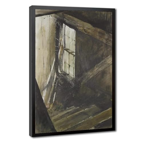 Toile mate Andrew Wyeth impression d'art grand format
