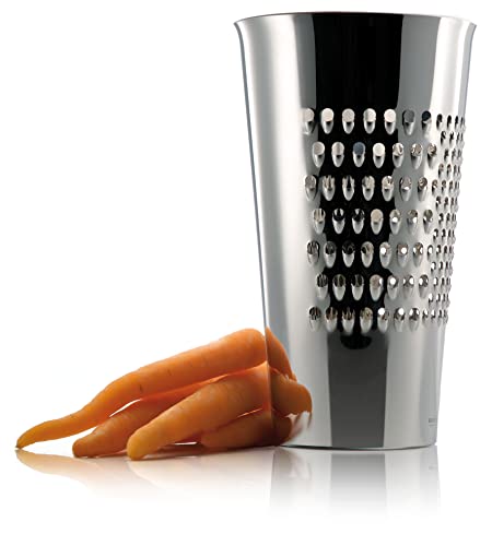 EVA SOLO | Raspel-Becher. Edelstahl | Reibgut Wird im Becher aufgefangen | Reiben