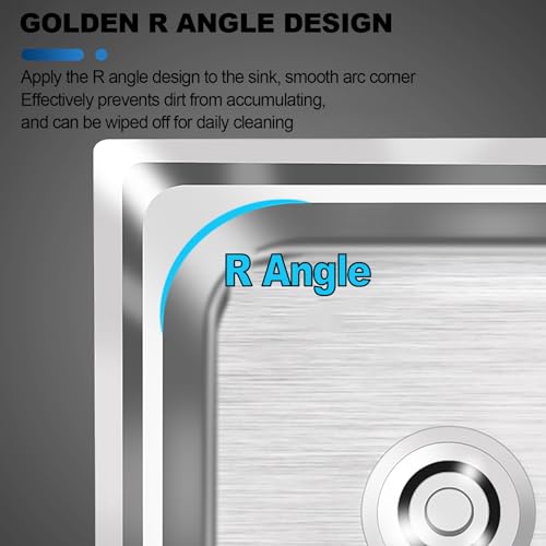 Lavabo industrial de acero inoxidable autoportante para restaurantes 7