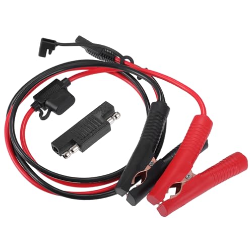 Câble de batterie SAE 10AWG avec pinces crocodile A ABSOPRO 3.3ft