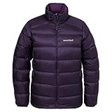 モンベル・国内正規品 ライトアルパイン ダウンジャケット Women's パープル(PU) 1101676 ハイキング、登山用 収納用/携帯用圧縮袋セット (XS)