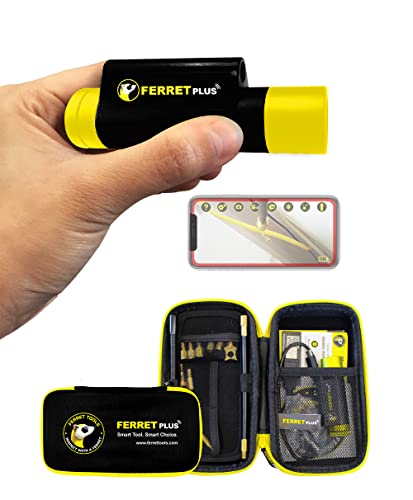 Ferret Plus – Multipurpose Wireless Inspection Camera & Cable Pulling Tool – Now with Built-in On-Board Memory at 1080p and Non-Contact Voltage Detector