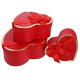  KITANDOVE Boîtes À De Forme Romantique Boîtes Gigognes pour Mariage Demoiselle d\'honneur Fête