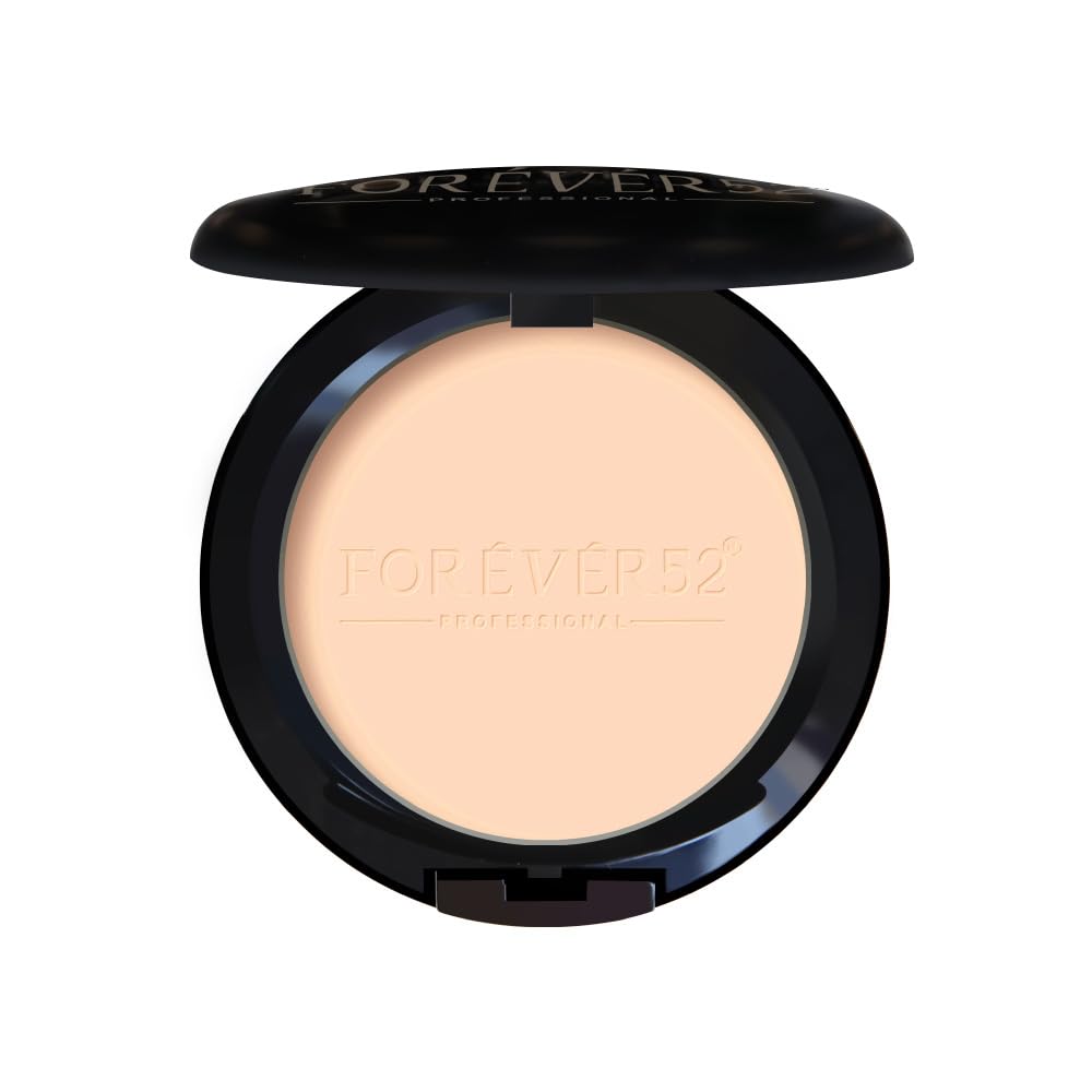 Forever52 Daily Life Two Way Cake Matte Compact For All Skin Type (Ivory-Yellow Undertone,12G)