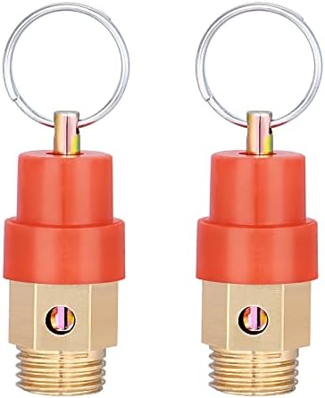 Soupape De Sécurité Pour Compresseur 1/4, 8,5 Bars - Marque Air Tek, Fabriquée En Italie - Neuf Sous Emballage