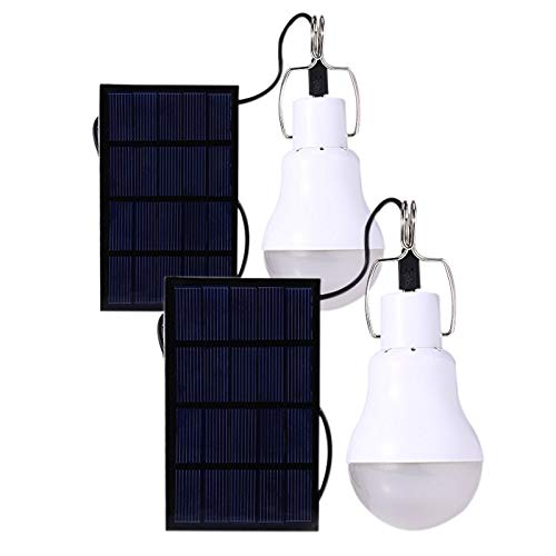 Solar Light Bulb BNBIDEN Portable 130LM Rechargeable Solar Powered Light LED Bulb Outdoor Solar Energy Lamp Lighting for Hiking Fishing Camping Tent Shed Chicken Coop Hurricane(2 Pack) Solar Light Bulb BNBIDEN Portable 130LM Rechargeable Solar Powered Light LED Bulb Outdoor Solar Energy Lamp Lighting for Hiking Fishing Camping Tent Shed Chicken Coop Hurricane(2 Pack)