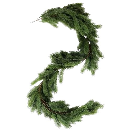 2.7m/8.86ft Weihnachtsgirlande, Künstliche Tannengirlande, 204...