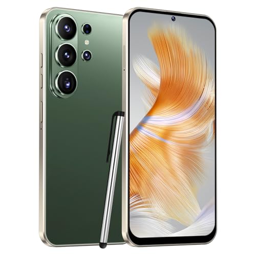 TalkCeLL 4G Smartphone Unlocked, 6.6' Incell HD Display, 4GB+32GB (Expandable to 256GB), 5000mAh Battery, 13MP+16MP Dual Camera, Android 12, Face Unlock, Triple Card Tray, OTG Support (Army Green)