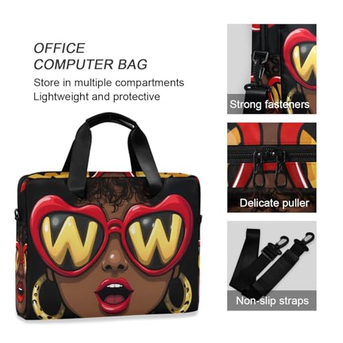 Bolso maletín portátil para laptop 15-17 pulg miniatura 5