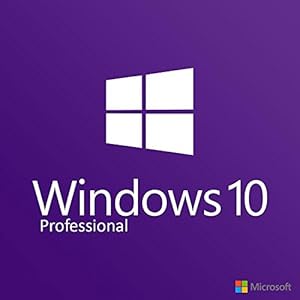 Microsoft Windows 10 Professional 64 Bit OEM DVD – Windows 10 Pro License – for 1 PC