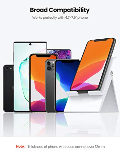 Suporte portátil ajustável UGREEN compatível com iPhone 11 Pro (branco)