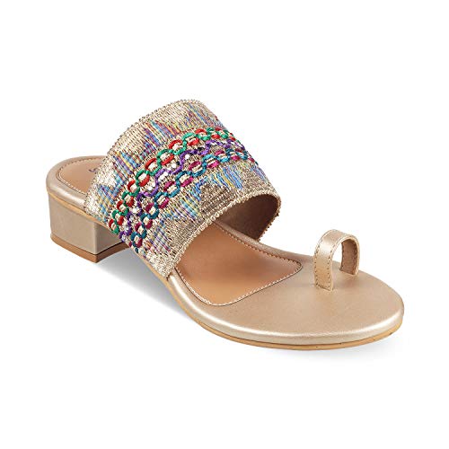 Image of SOLE HEAD Brown Women Sandal