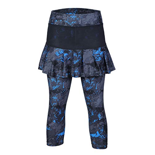 Image of ANIVIVO Skirted Legging for Women, Yoga Legging with Skirts &Women Tennis Leggings Clothes Pockets