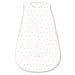 Amazing Baby Cotton Sleeping Sack with 2-Way Zipper, Tiny Bows, Pink, Large