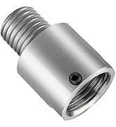 DEEFIINE Woodworking Lathe Headstock Spindle Adapter Convert 1-1/4''×8TPI to 1''×8TPI Thread Chuc...
