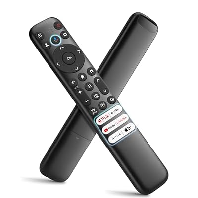Voice Remote Only for TCL-Google-TV-Remote-Control Replacement,RC813 Remote Compatible with TCL 4k QLED/UHD/QD-Mini LED Series Smart TVs