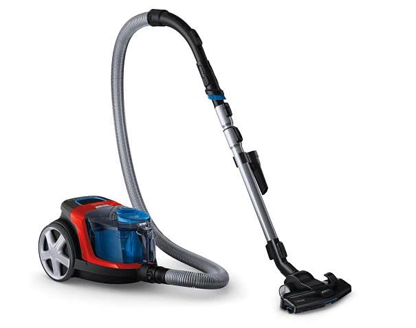Philips PowerPro Compact Bagless Vacuum Cleaner (FC9351/01) – 1900W, PowerCyclone 5 Technology, HEPA Filter, Monza Red view 2