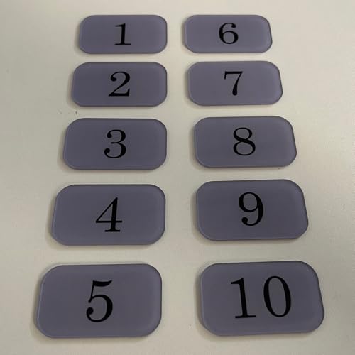 XILIWU e[uio[ v[g ʗʃe[vt ԍD ԍ AN 6×3.5cm O[ XebJ[ ϐ  HX Xg (1-10(e1j)