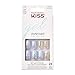 Kiss Gel Fantasy Nails - Painted Veil, 1er Pack (1 x 24 Stück) (farblich sortiert)
