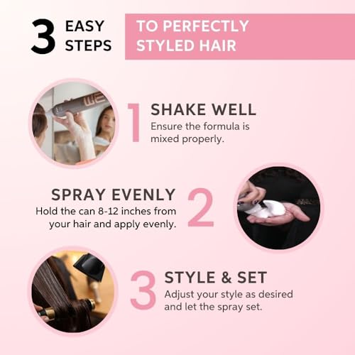 Image of Wella Professionals EIMI Mistify Me Strong Hair Spray | Hold For up to 24 hrs, Anti-Frizz & Lightweight Glossy Finish | UV & Heat Protection Spray | 300ml (Pack of 2)