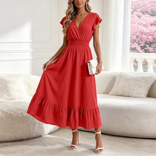 Robe longue mariage d'été chic et vêtement été coton - 3