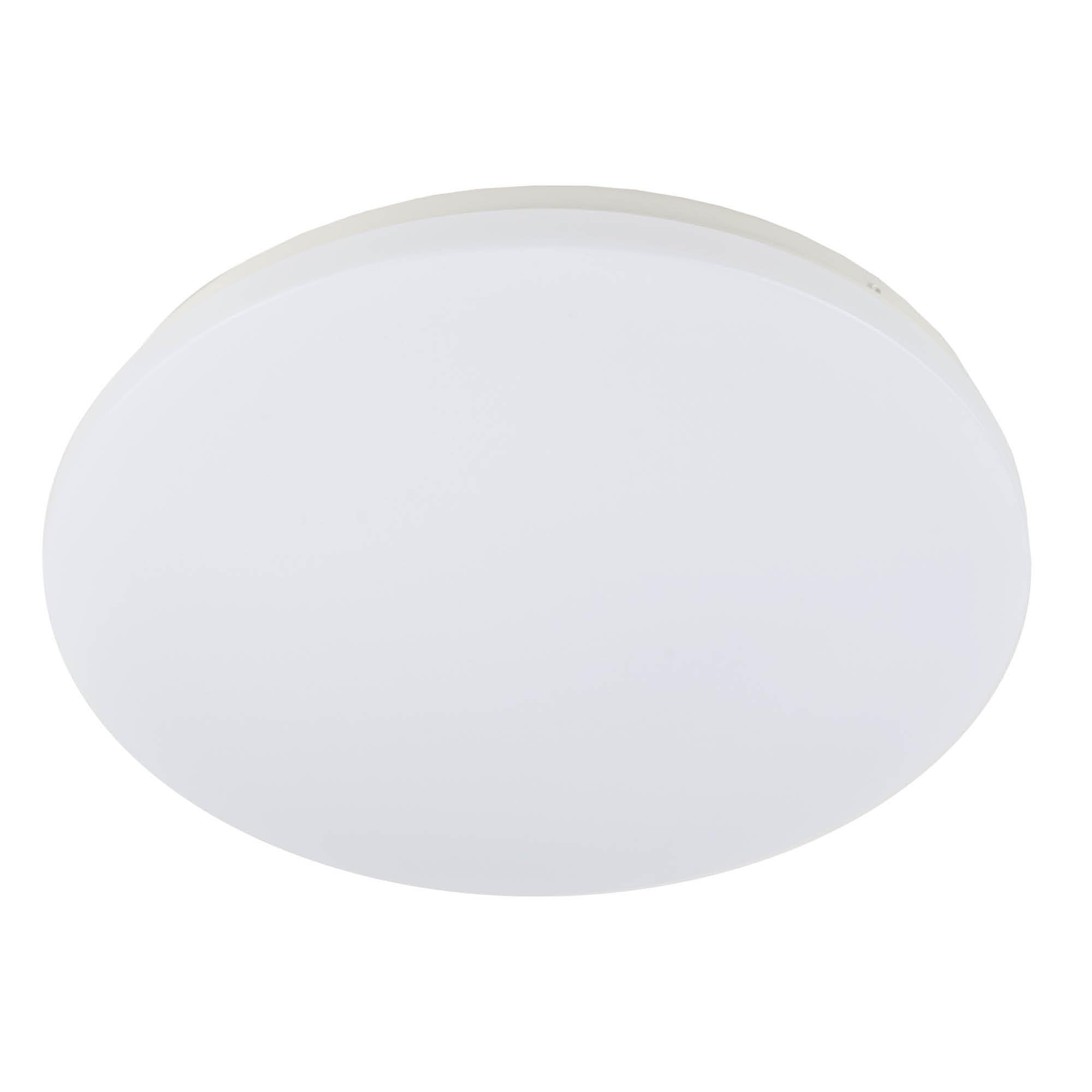 Ledvion White - Led Ceiling Light (Ø33.5cm, 18W, 3000K, 1800 Lumen) Ip20, Integrated Led, Surface-Mounted Spotlight