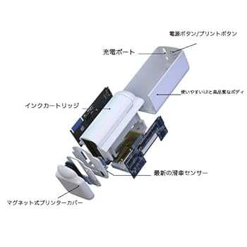 EVEBOT 超小型 ハンディプリンター PrintPods Amazon.co.jp: EVEBOT 超小型 ハンディプリンター PrintPods