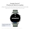 XIAOMI Watch 5 Smartwatch, Google Wear OS, NFC Pay, AI, Gemini, display AMOLED da 1,54'', durata della batteria di 6 giorni, GPS fitness tracker, controllo gestuale, Bluetooth da 47 mm, Nero